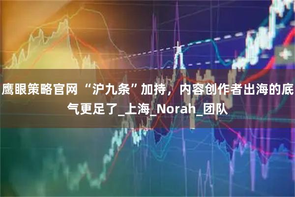 鹰眼策略官网 “沪九条”加持,内容创作者出海的底气更足了_上海_Norah_团队