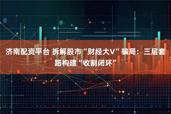 济南配资平台 拆解股市“财经大V”骗局：三层套路构建“收割闭环”