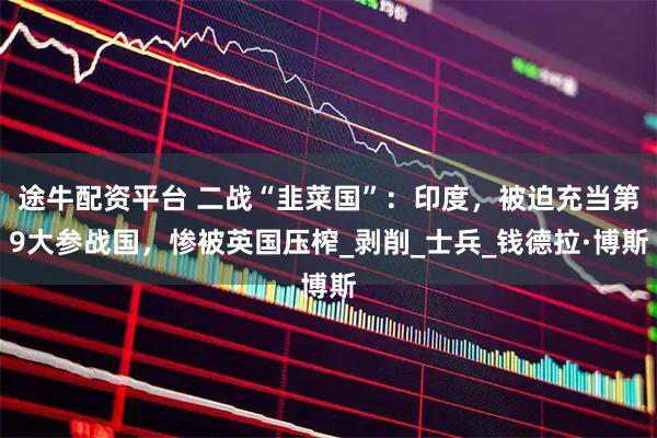 途牛配资平台 二战“韭菜国”：印度，被迫充当第9大参战国，惨被英国压榨_剥削_士兵_钱德拉·博斯